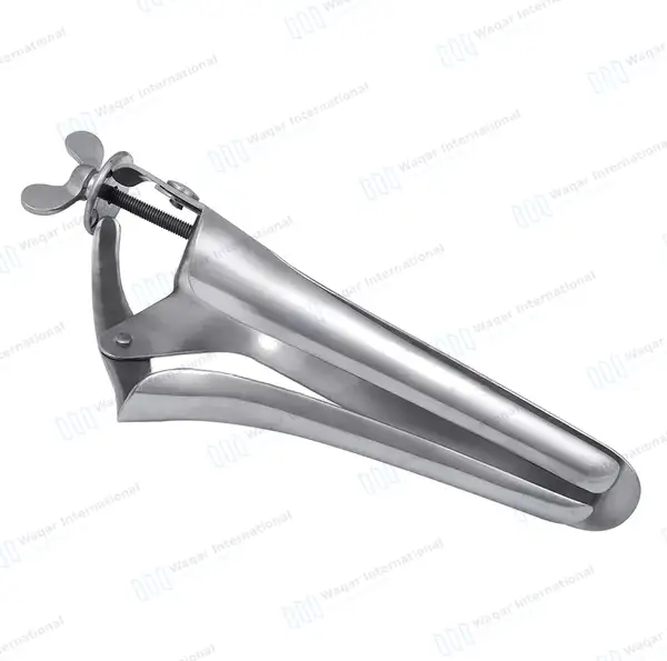 Polansky Vaginal Speculum 10.5″ with 3 Blades - surgical instruments manufactured by Waqar International, Sialkot - view 5