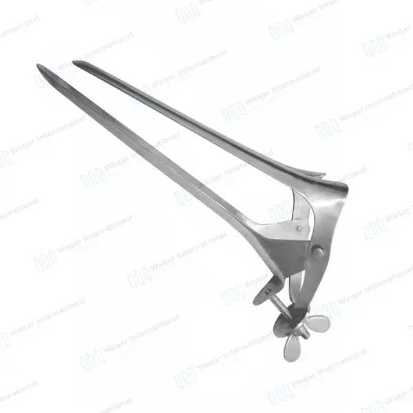 Polansky Vaginal Speculum 10.5″ with 3 Blades - surgical instruments manufactured by Waqar International, Sialkot - view 8
