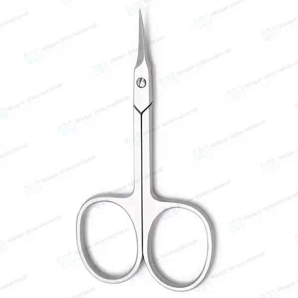 Cuticle Scissors 3.5″ with Arrow Point Straight - surgical instruments manufactured by Waqar International, Sialkot - view 3