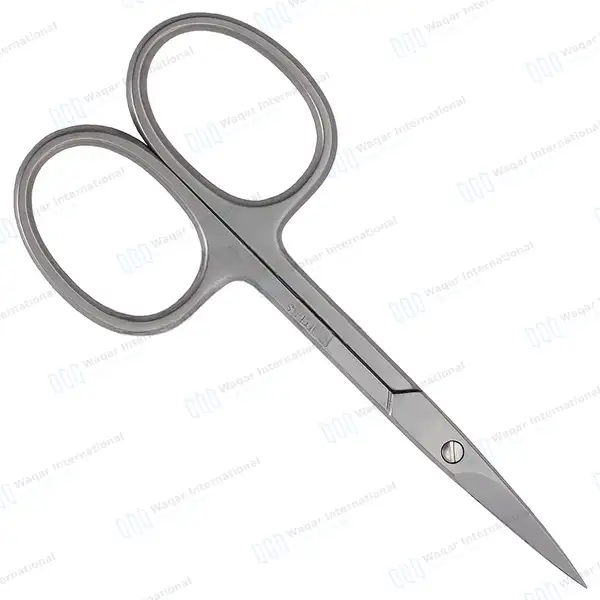 Nail Scissor Straight 3.5″ - surgical instruments manufactured by Waqar International, Sialkot - view 2
