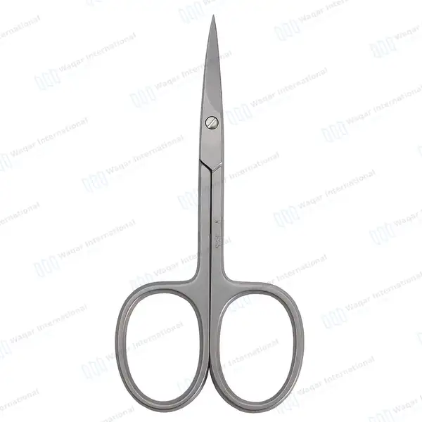 Nail Scissor Straight 3.5″ - surgical instruments manufactured by Waqar International, Sialkot - view 4