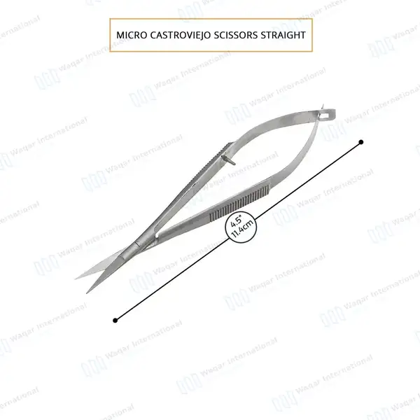 4 Pcs Tailor Scissors Kit for Sewing Dressmaking Upholstery Fabric Cutting - surgical instruments manufactured by Waqar International, Sialkot - view 5