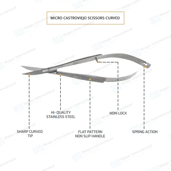 4 Pcs Tailor Scissors Kit for Sewing Dressmaking Upholstery Fabric Cutting - surgical instruments manufactured by Waqar International, Sialkot - view 10