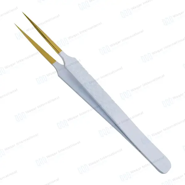 6 Pcs Volume Eyelash Extension Tweezers Set with Diamond Grip - surgical instruments manufactured by Waqar International, Sialkot - view 5