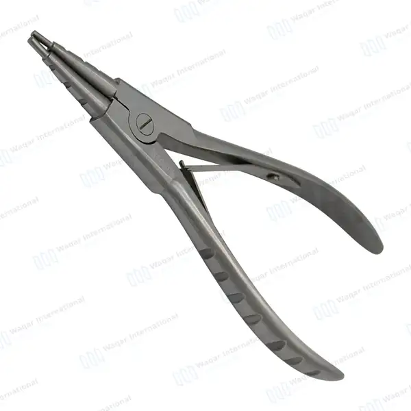 2 Pc Ring Opening and Closing Pliers Set - body piercing instruments manufactured by Waqar International, Sialkot - view 4
