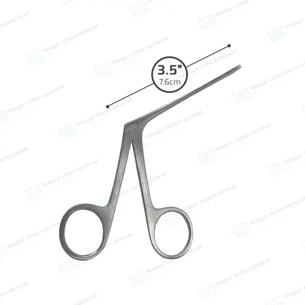 5 Pcs Hartman Alligator 3.5″ Adson Bayonet Ear Curettes Set - surgical instruments manufactured by Waqar International, Sialkot - view 3