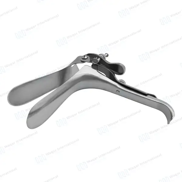 Graves Left Side Open Vaginal Speculum – Medium - surgical instruments manufactured by Waqar International, Sialkot - view 5