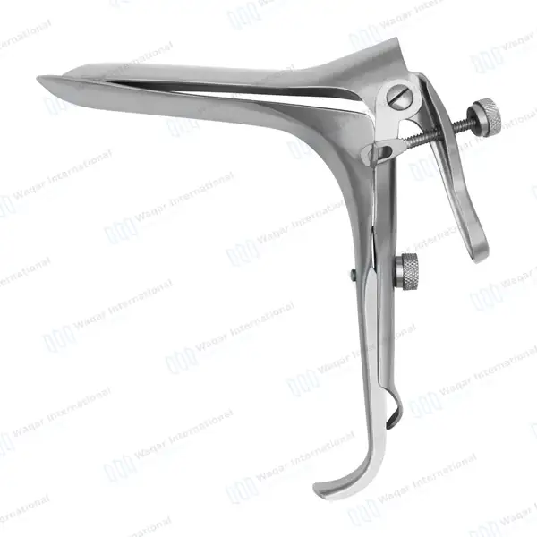 Graves Left Side Open Vaginal Speculum – Medium - surgical instruments manufactured by Waqar International, Sialkot - view 6