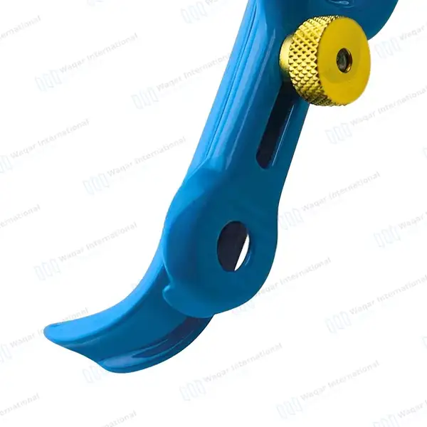 Graves LLETZ LEEP Blue Coated Vaginal Speculum Large - surgical instruments manufactured by Waqar International, Sialkot - view 7