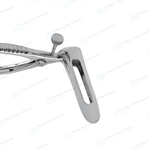 Sims Rectal Speculum with Set Screw 6″ Fenestrated Blades 3.5″ Long x 5/8″ Wide - surgical instruments manufactured by Waqar International, Sialkot - view 5