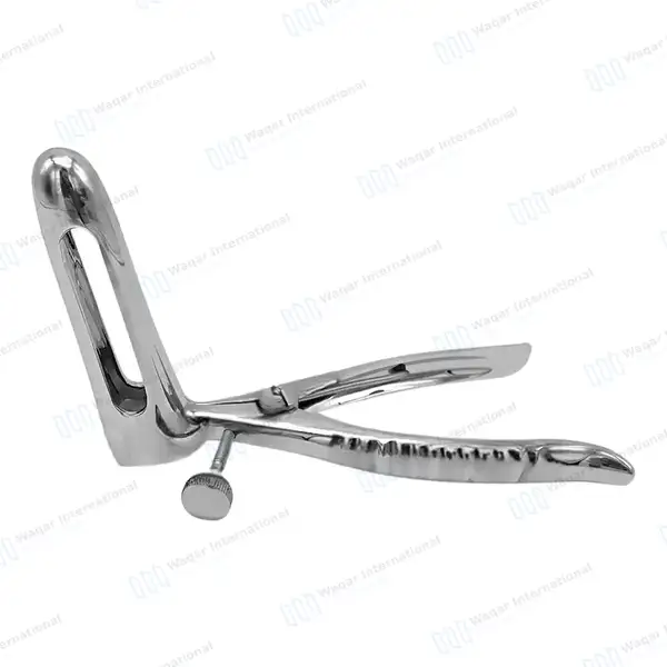 Sims Rectal Speculum with Set Screw 6″ Fenestrated Blades 3.5″ Long x 5/8″ Wide - surgical instruments manufactured by Waqar International, Sialkot - view 9