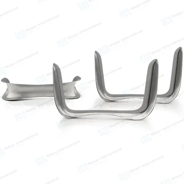 3 Sims Vaginal Speculum Double Ended Small, Medium & Large - surgical instruments manufactured by Waqar International, Sialkot - view 2