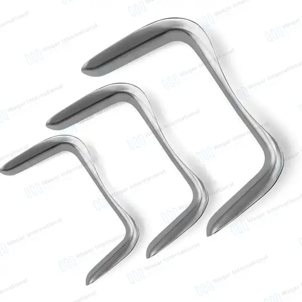 3 Sims Vaginal Speculum Double Ended Small, Medium & Large - surgical instruments manufactured by Waqar International, Sialkot - view 5