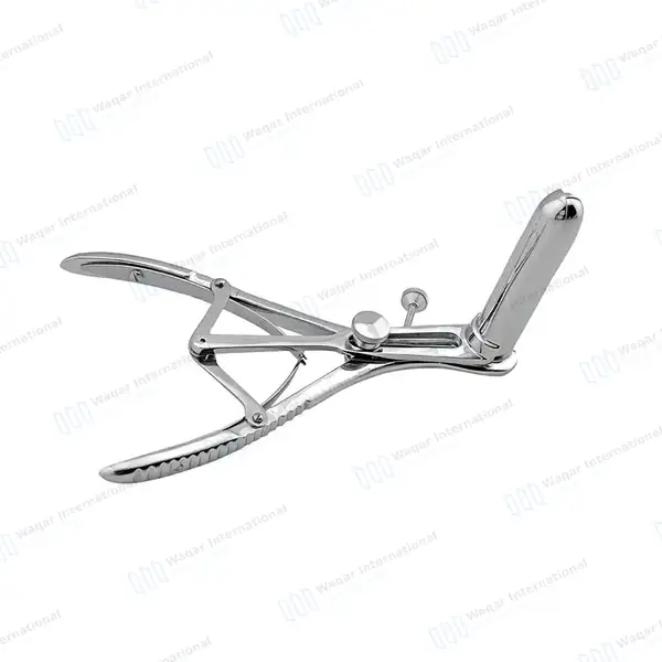 Mathieu Rectal Speculum 3 Prongs 7.75″ Blades 15x90mm - surgical instruments manufactured by Waqar International, Sialkot - view 5