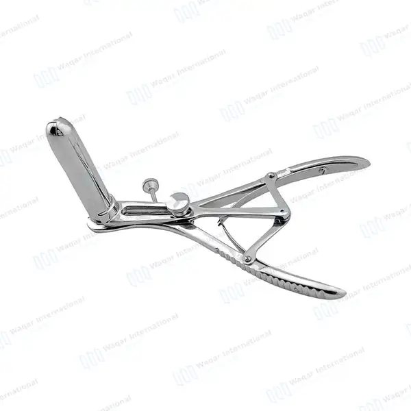 Mathieu Rectal Speculum 3 Prongs 7.75″ Blades 15x90mm - surgical instruments manufactured by Waqar International, Sialkot - view 6