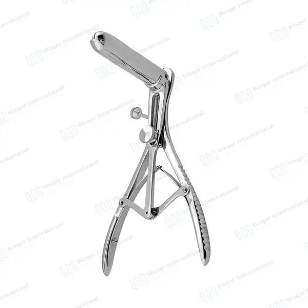 Mathieu Rectal Speculum 3 Prongs 7.75″ Blades 15x90mm - surgical instruments manufactured by Waqar International, Sialkot - view 7