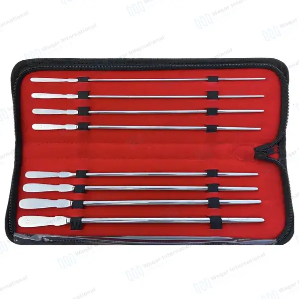 8 Pcs Dittel Urethral Sounds Set 11.5″ Single Ended Urology Instruments - surgical instruments manufactured by Waqar International, Sialkot - view 5