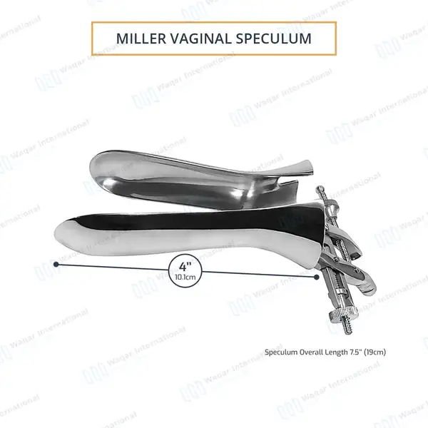 Miller Speculum Gynecology Surgical Instrument - surgical instruments manufactured by Waqar International, Sialkot - view 2