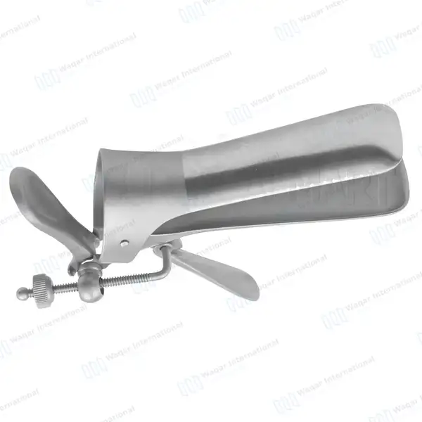 Set of 3 Cusco Vaginal Speculum Small Medium & Large - surgical instruments manufactured by Waqar International, Sialkot - view 7