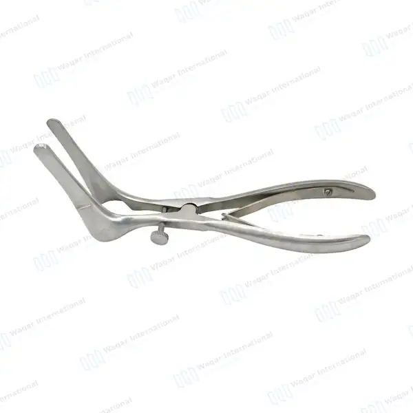 Killian Septum Nasal Speculum 6″ Blade 2.5″ (6.4cm) – Medium - surgical instruments manufactured by Waqar International, Sialkot - view 2