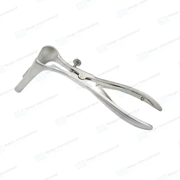 Killian Septum Nasal Speculum 6″ Blade 2.5″ (6.4cm) – Medium - surgical instruments manufactured by Waqar International, Sialkot - view 8