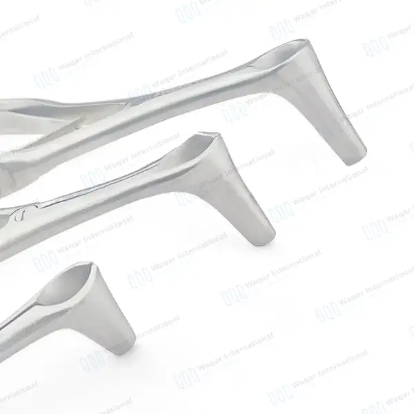 3 Pcs Vienna Nasal Speculum Set Small, Medium & Large - surgical instruments manufactured by Waqar International, Sialkot - view 3