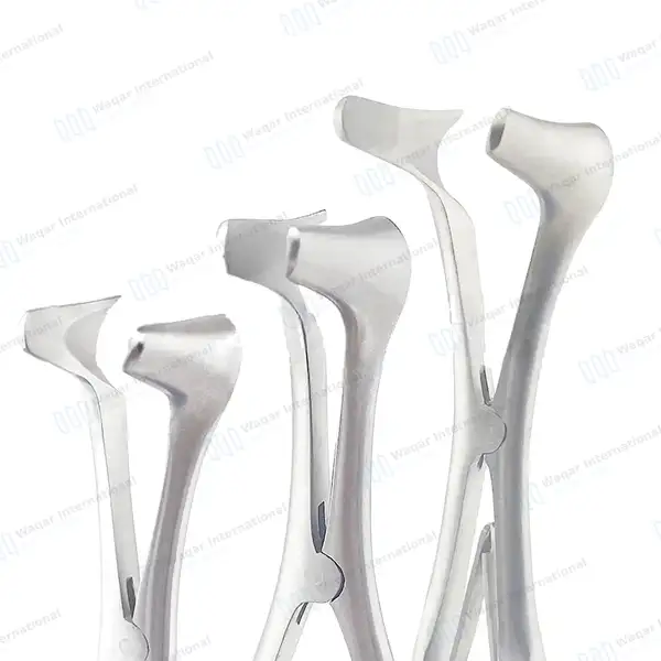 3 Pcs Vienna Nasal Speculum Set Small, Medium & Large - surgical instruments manufactured by Waqar International, Sialkot - view 5
