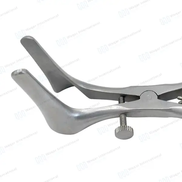 Cottle Septum Nasal Speculum 6″ Blade 35mm with Set Screw - surgical instruments manufactured by Waqar International, Sialkot - view 7