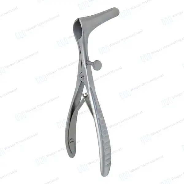 Cottle Septum Nasal Speculum 6″ Blade 35mm with Set Screw - surgical instruments manufactured by Waqar International, Sialkot - view 10