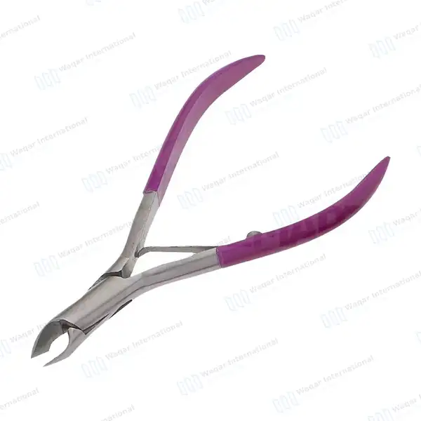 Hot Pink 4 Pcs Manicure Set with Travel Case - surgical instruments manufactured by Waqar International, Sialkot - view 4