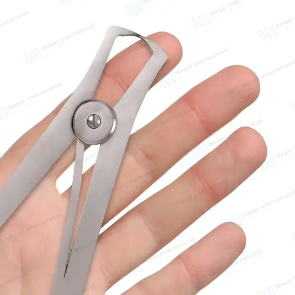 Jewelers Spring Measuring Caliper Gauge Measuring Capacity 0-15mm - surgical instruments manufactured by Waqar International, Sialkot - view 8