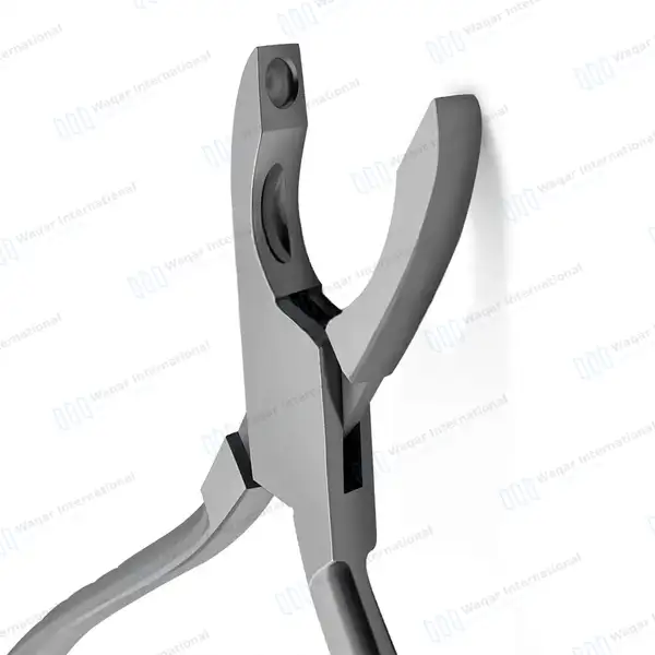 Ring Closing Plier 6″ Captive Bead Loop Closer with Double Groove Tips - body piercing instruments manufactured by Waqar International, Sialkot - view 2