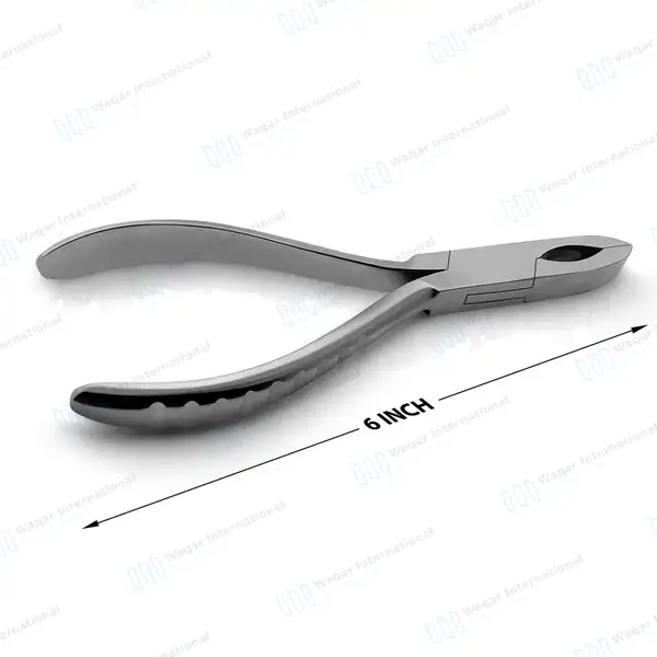 Ring Closing Plier 6″ Captive Bead Loop Closer with Double Groove Tips - body piercing instruments manufactured by Waqar International, Sialkot - view 3