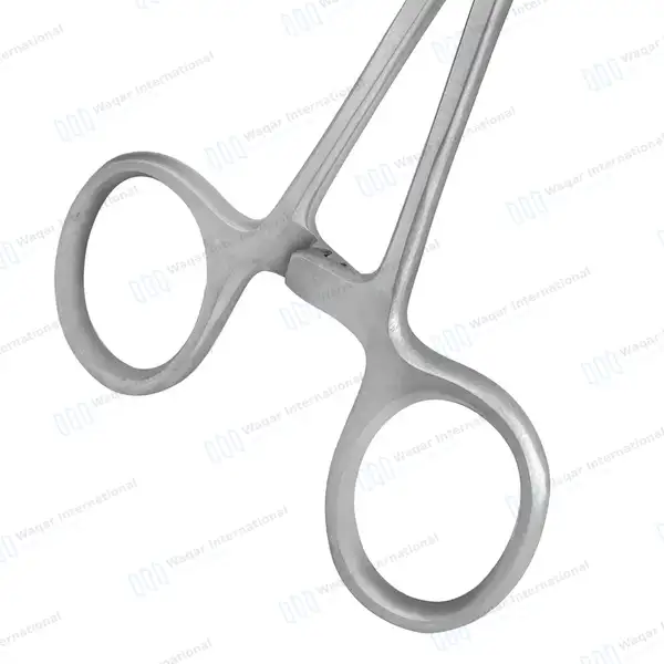 Dermal Anchor Tube Hemostat Forceps 5″ for 4mm Dermal Tops - body piercing instruments manufactured by Waqar International, Sialkot - view 7