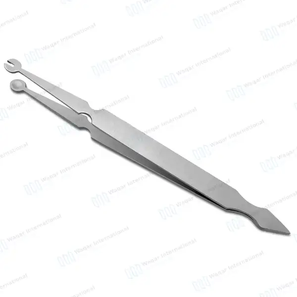 5 Piercing Barbell Clamps 4.75″ Bead Holder Tweezer - body piercing instruments manufactured by Waqar International, Sialkot - view 9