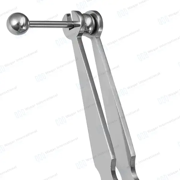 Piercing Barbell Clamps 4.75″ Bead Holder Tweezer - body piercing instruments manufactured by Waqar International, Sialkot - view 2