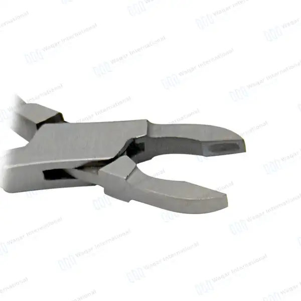 Ring Closing Plier 5.5″ with Deep Groove Tips & PVC Grip Handle - body piercing instruments manufactured by Waqar International, Sialkot - view 5