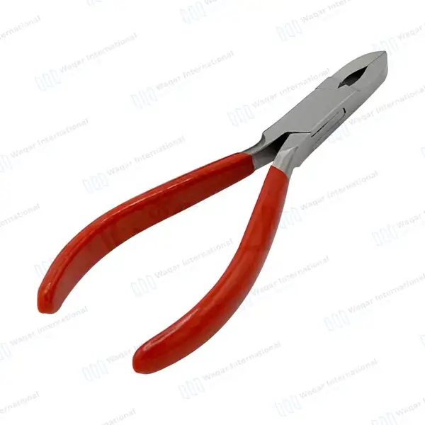 Ring Closing Plier 5.5″ with Deep Groove Tips & PVC Grip Handle - body piercing instruments manufactured by Waqar International, Sialkot - view 8