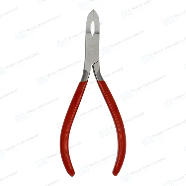 Ring Closing Plier 5.5″ with Deep Groove Tips & PVC Grip Handle - body piercing instruments manufactured by Waqar International, Sialkot - view 9