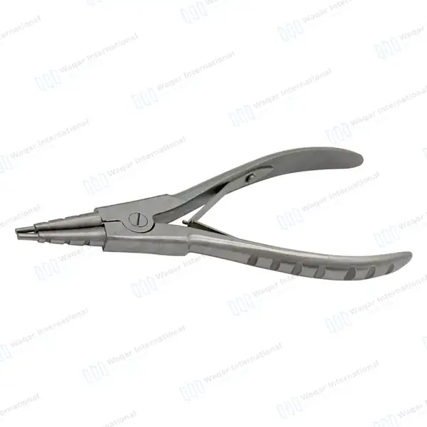 Ring Opening Plier 7″ Body Piercing Jewelry Bead Ball Capture Tool - body piercing instruments manufactured by Waqar International, Sialkot - view 6