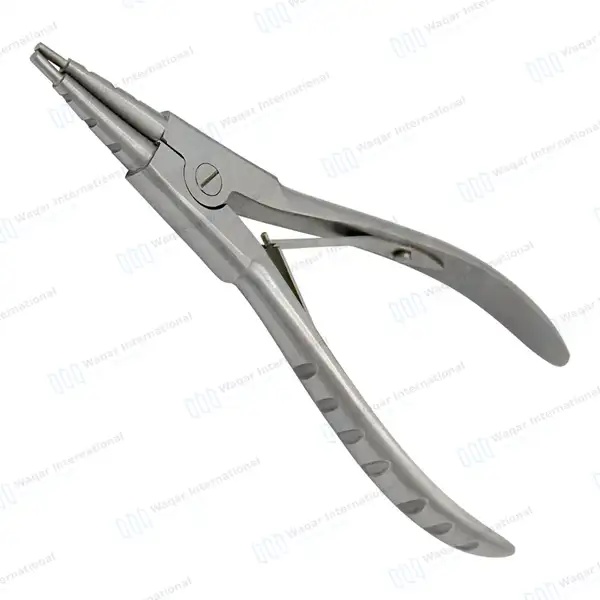 Ring Opening Plier 6.25″ Body Piercing Jewelry Bead Ball Capture Tool - body piercing instruments manufactured by Waqar International, Sialkot - view 2