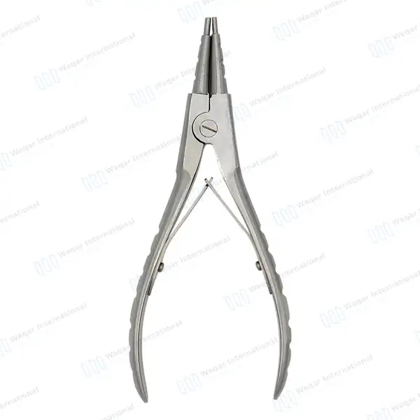 Ring Opening Plier 6.25″ Body Piercing Jewelry Bead Ball Capture Tool - body piercing instruments manufactured by Waqar International, Sialkot - view 8