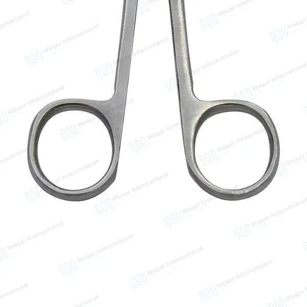 Double Curved Embroidery Scissor 6″ Pro Bent Handle - surgical instruments manufactured by Waqar International, Sialkot - view 6