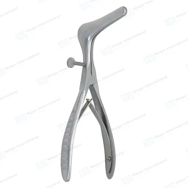 Cottle Septum Nasal Speculum 6″ Blade 50mm with Set Screw - surgical instruments manufactured by Waqar International, Sialkot - view 2