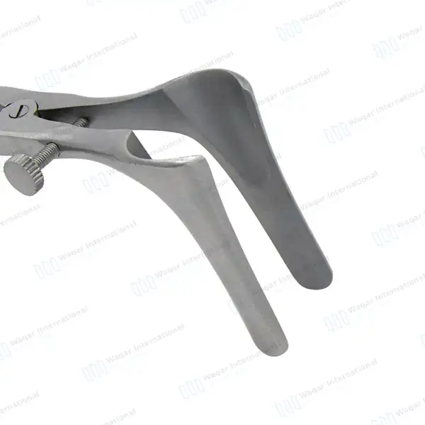 Cottle Septum Nasal Speculum 6″ Blade 50mm with Set Screw - surgical instruments manufactured by Waqar International, Sialkot - view 7