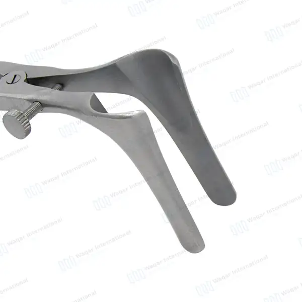 Cottle Septum Nasal Speculum Large 6″ Blade 75mm with Set Screw - surgical instruments manufactured by Waqar International, Sialkot - view 7