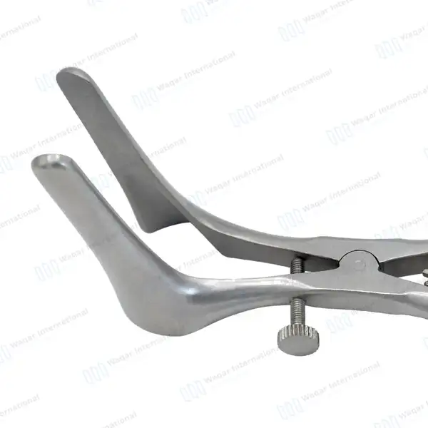 Cottle Septum Nasal Speculum Large 6″ Blade 75mm with Set Screw - surgical instruments manufactured by Waqar International, Sialkot - view 8