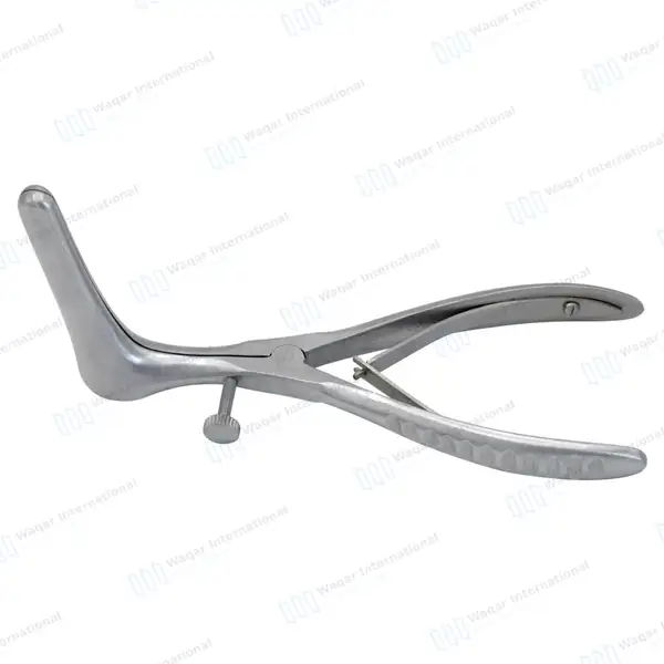 Cottle Septum Nasal Speculum 6″ Blade 90mm with Set Screw - surgical instruments manufactured by Waqar International, Sialkot - view 6
