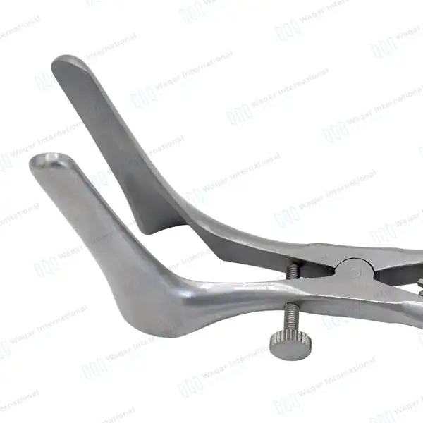 Cottle Septum Nasal Speculum 6″ Blade 90mm with Set Screw - surgical instruments manufactured by Waqar International, Sialkot - view 7