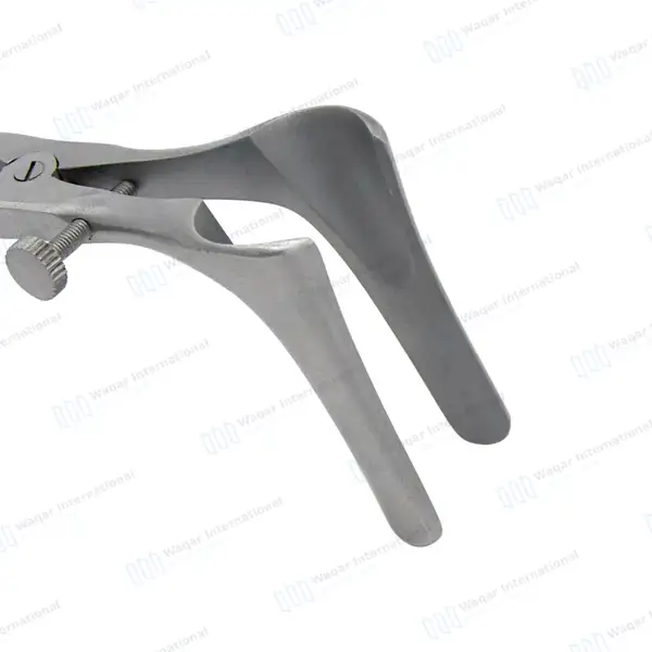 Cottle Septum Nasal Speculum 6″ Blade 90mm with Set Screw - surgical instruments manufactured by Waqar International, Sialkot - view 8